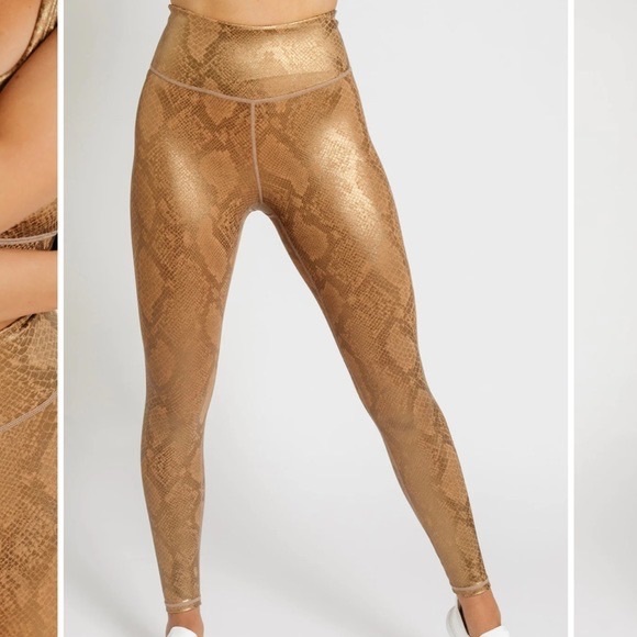 IVL Pants - IVL Active Legging - Chipmunk Bronze Snake size 4